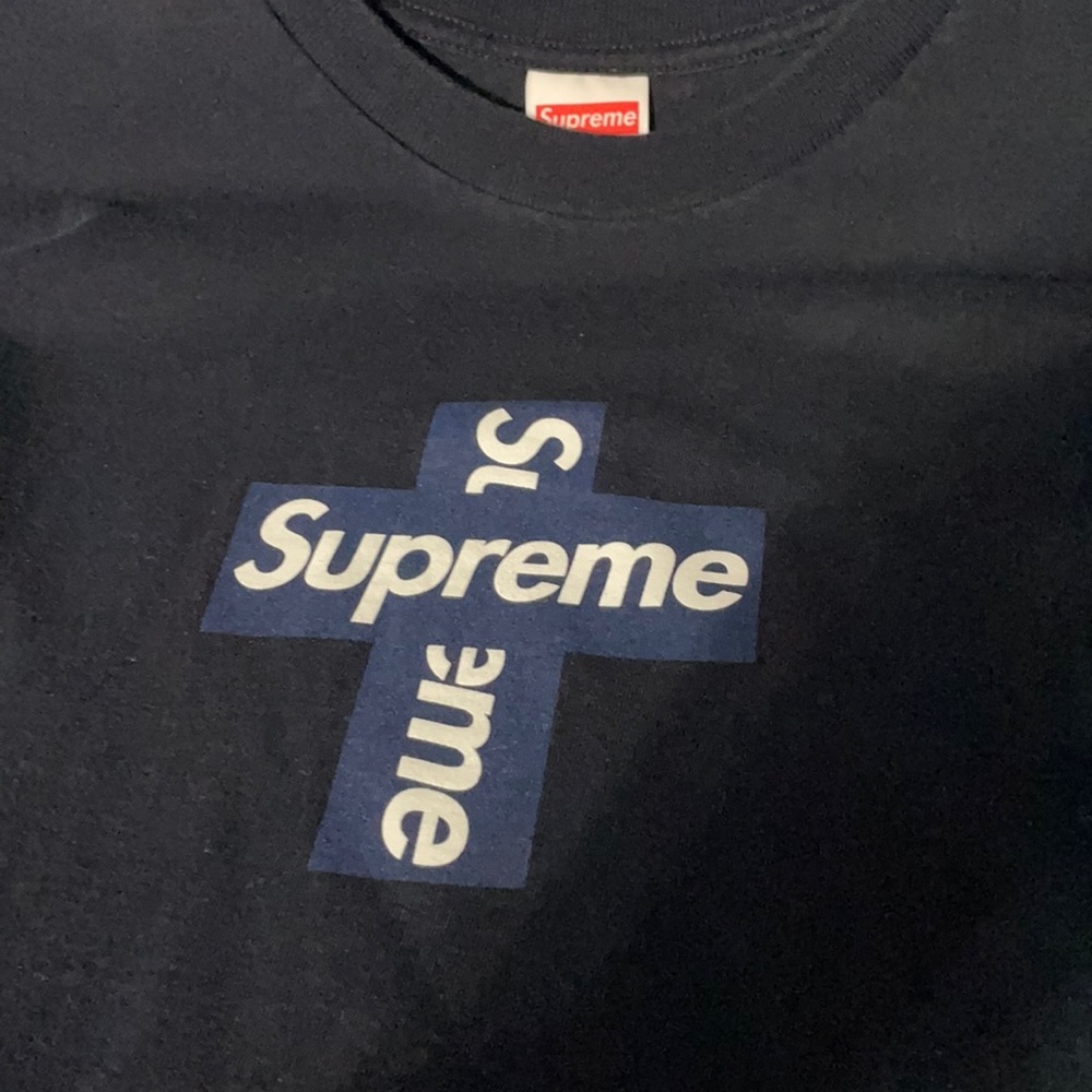 Supreme Cross Box Logo Shirt
